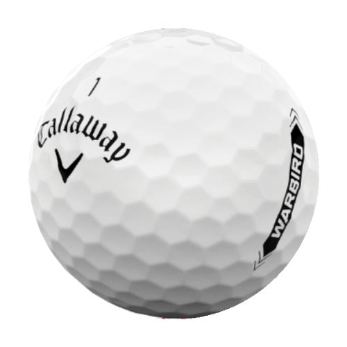 Recycled Callaway WarBird White golf balls