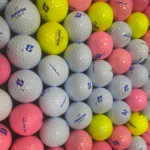 Recycled Bridgestone Lady's Mix Misc Color golf balls