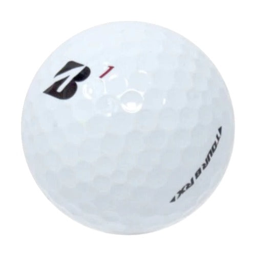 Recycled Bridgestone Tour B RX (some yellow) golf ball