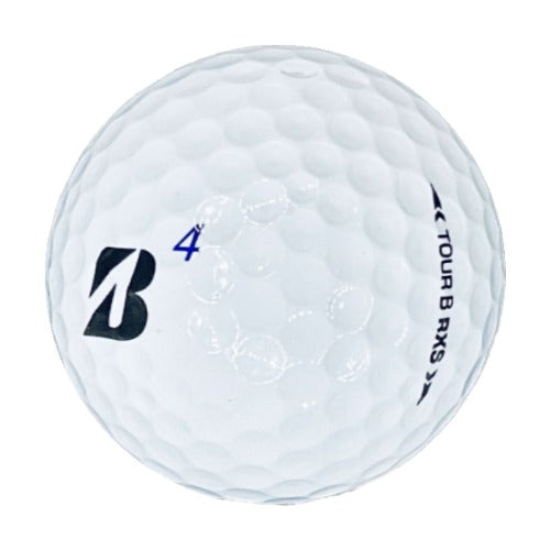 Recycled Bridgestone Tour B RXS (some yellow) golf ball