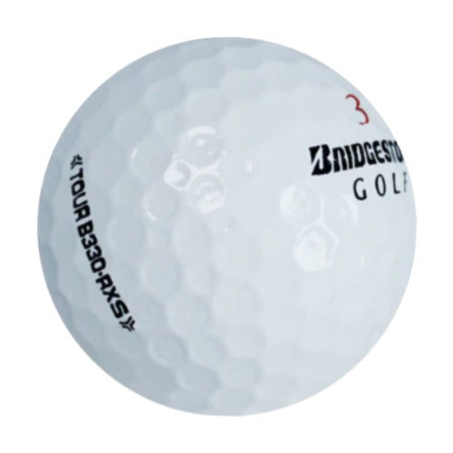 Recycled Bridgestone Tour 330 Mix (some yellow) golf ball