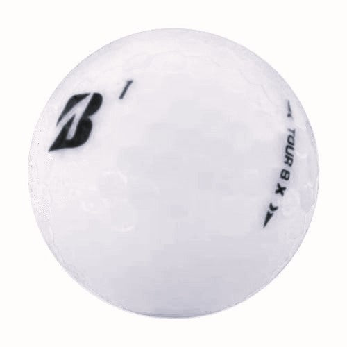 Recycled Bridgestone Tour BX (some yellow) golf balls