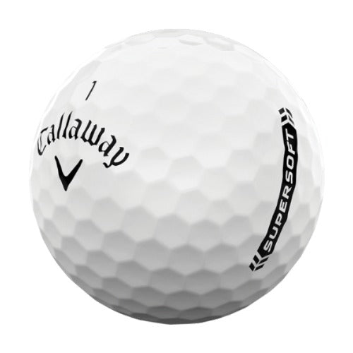 Recycled Callaway Super Soft White golf ball
