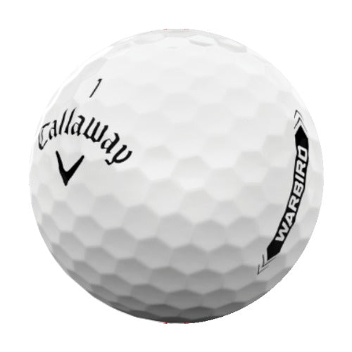 Recycled Callaway WarBird White golf ball