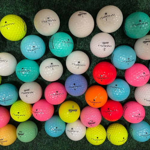 Recycled Maxfli Color Mix golf balls