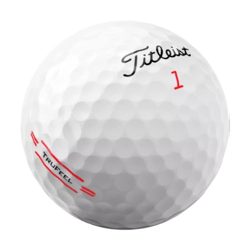 Recycled Titleist TruFeel White golf ball