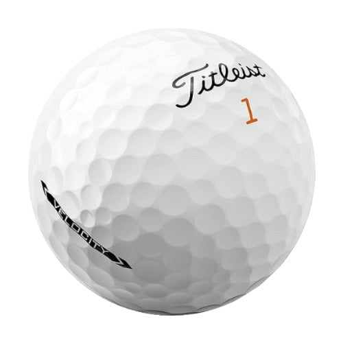 Recycled Titleist Velocity White golf ball